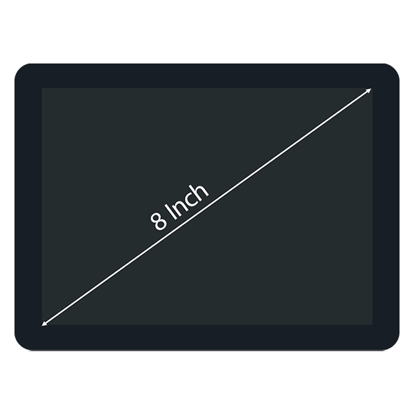 VIII Inch Open-Frame Touchscreen Monitor